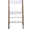 Isl Furnishings Kasper Flex Luxury Modern Folding Chairs Acrylic Lucite New Gold CH43DC-1PK-AR01-PC11 - alternate 4